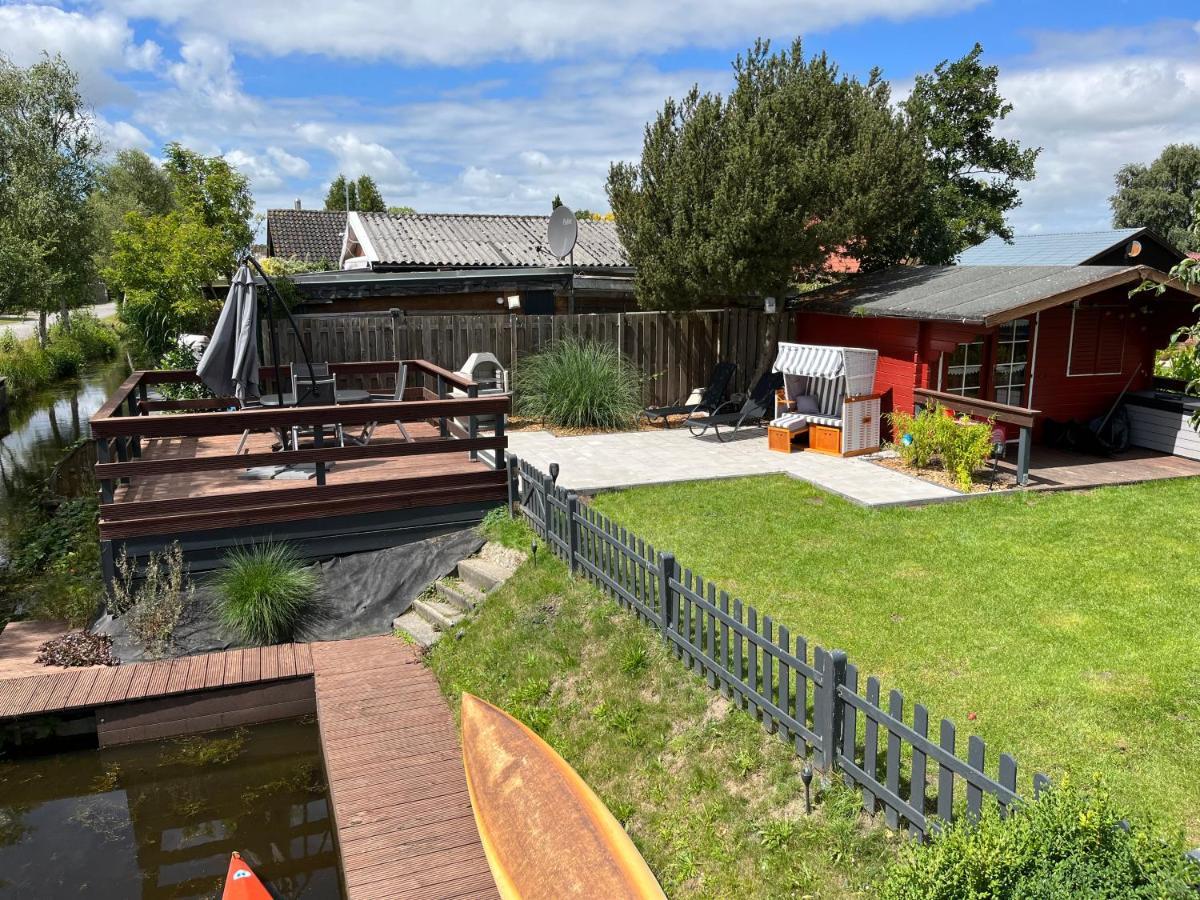 Meerbude Am Grossen Meer - Ferienhaus Südbrookmerland Zewnętrze zdjęcie